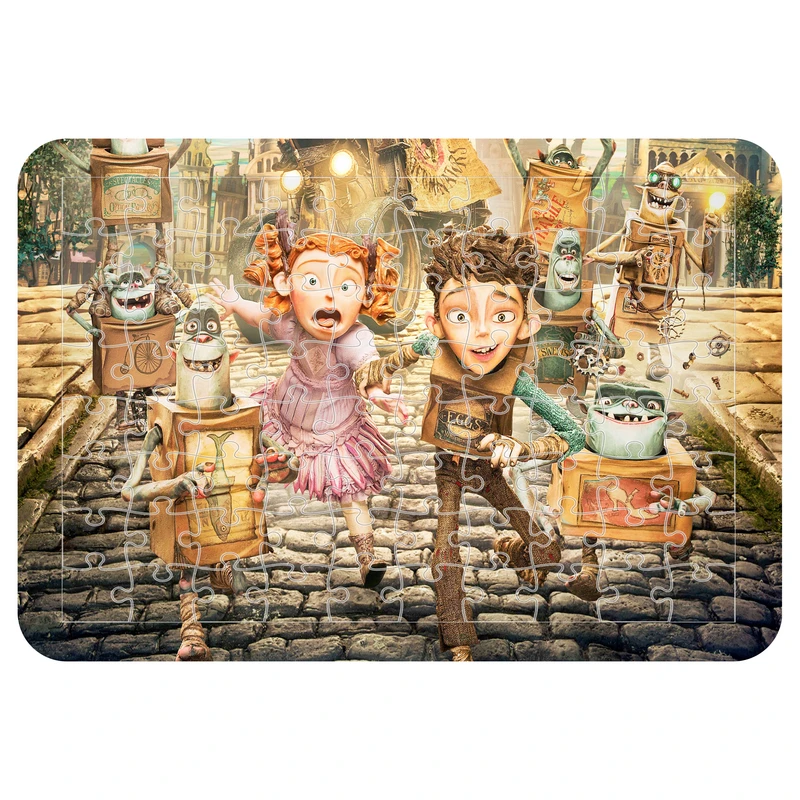 پازل ؟ تکه مدل CHB1397 طرح انیمیشن عروسک های جعبه ای