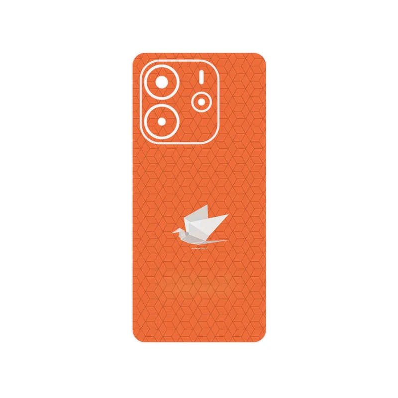برچسب پوششی ماهوت مدل Minimalist origami bird مناسب برای گوشی موبایل شیائومی Redmi Note 14 4G