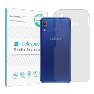 Rock space HyGEL model transparent phone back protector suitable for Samsung Galaxy M20 mobile phone