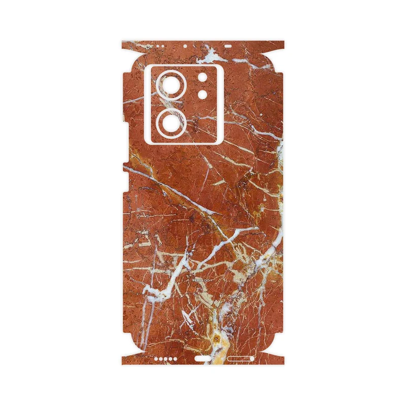 برچسب پوششی ماهوت مدل Red Marble-FullSkin مناسب برای گوشی موبایل شیائومی 13T