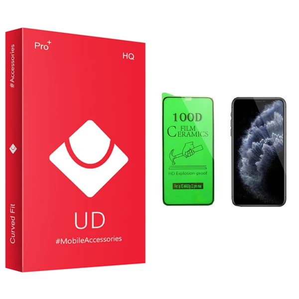 محافظ صفحه نمایش سرامیکی یو دی مدل +PRO مناسب برای گوشی موبایل اپل iPhone 11 Pro Max