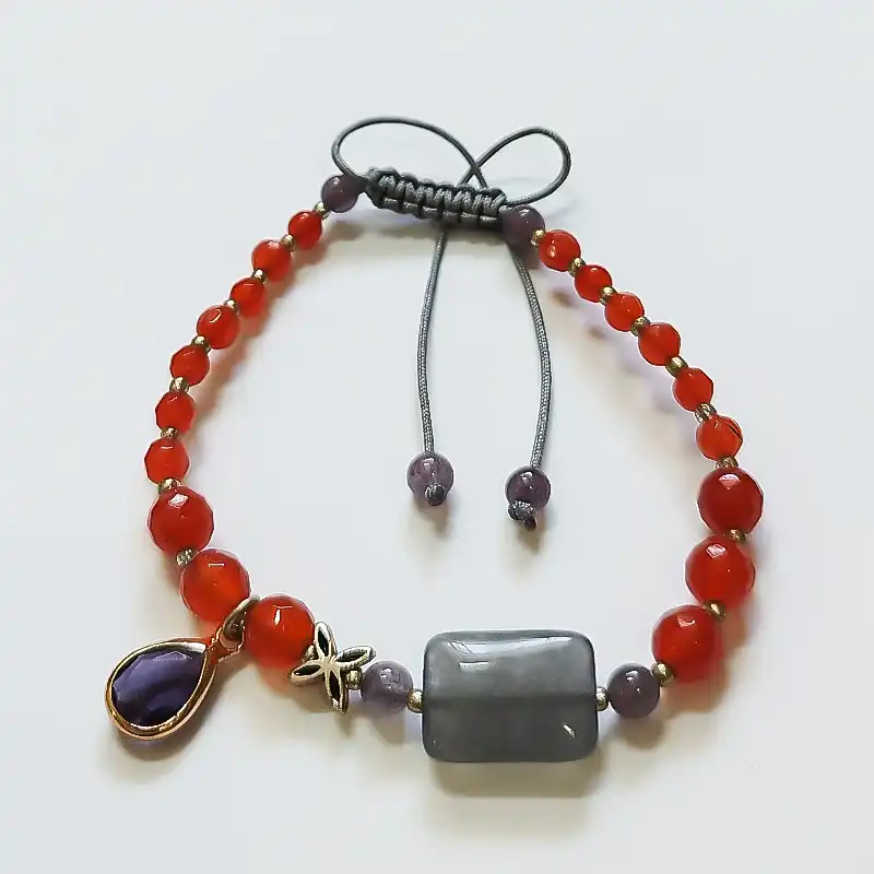 دستبند نقره مدل ماهرخ