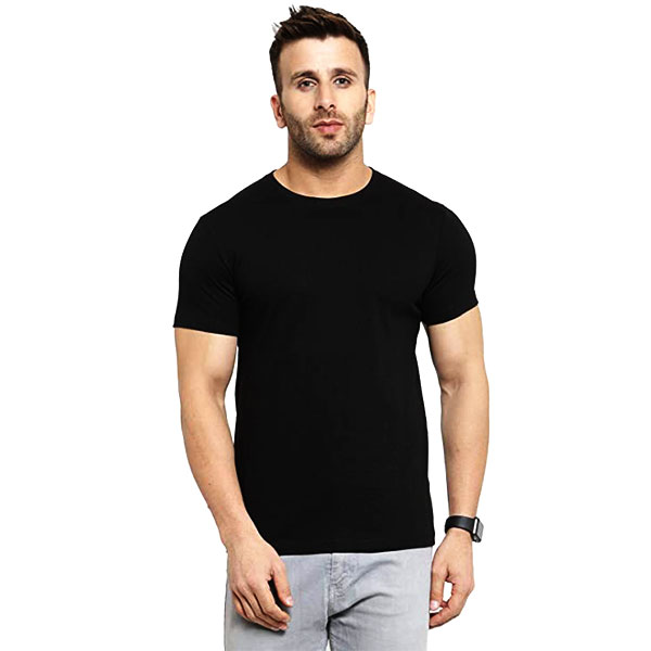 نکته خرید - قیمت روز  تی شرت آستین کوتاه مردانه مدل نخ پنبه ای ساده کد BZ1 خرید