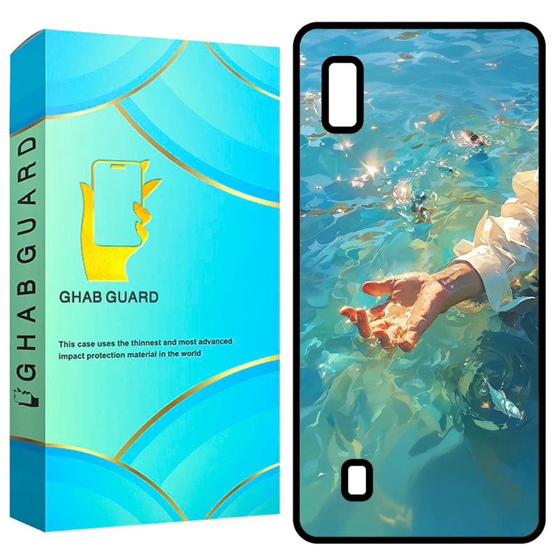 کاور قاب گارد طرح دست مدل GCHPA10 مناسب برای گوشی موبایل سامسونگ Galaxy A10 / M10