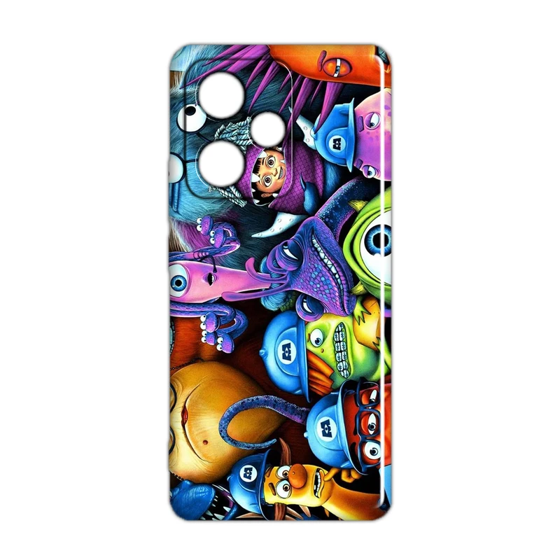 کاور مدل کارخونه هیولاها کد 395 مناسب برای گوشی موبایل شیائومی Redmi 13