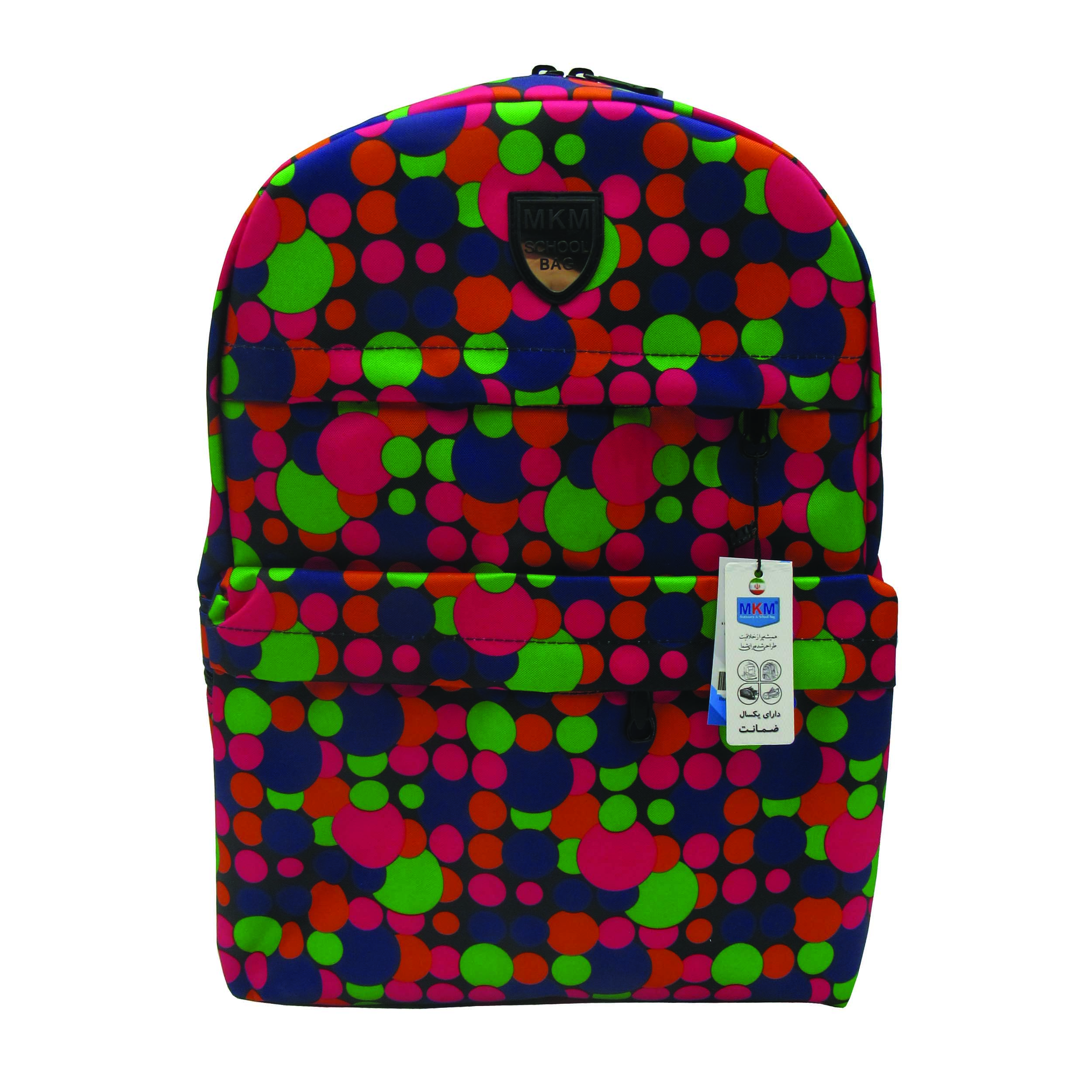 کوله پشتی ام کا ام مدل Colored circle-120016