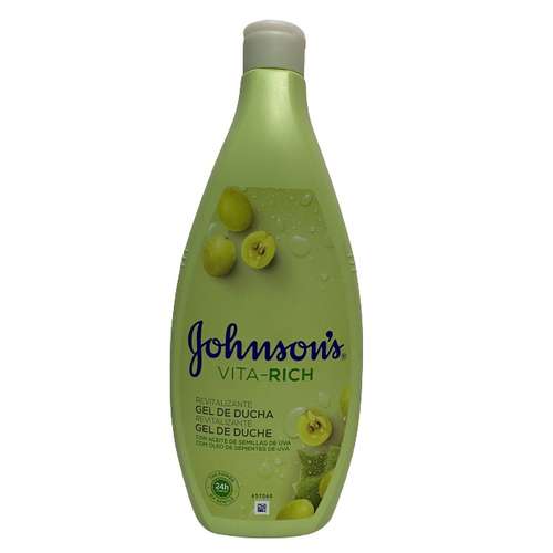 شامپو بدن جانسون مدل روغن هسته انگور حجم 750 میلی لیتر