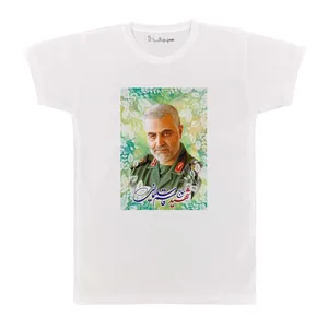 تی شرت بچگانه پرمانه طرح حاج قاسم سلیمانی کد pmt.5951