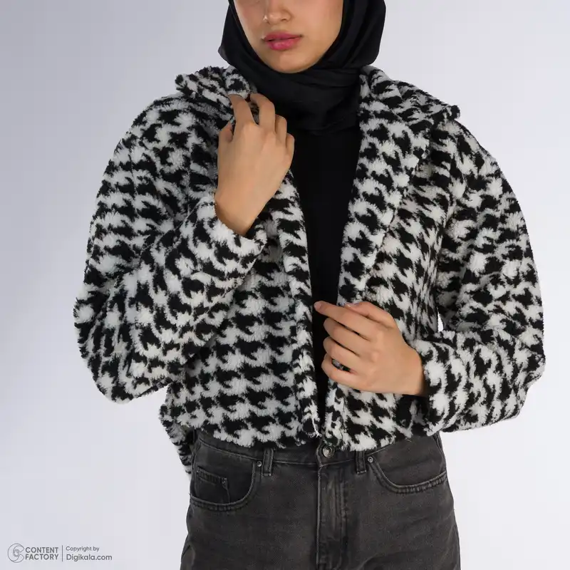 کت زنانه مون‌سا مدل پیچازی