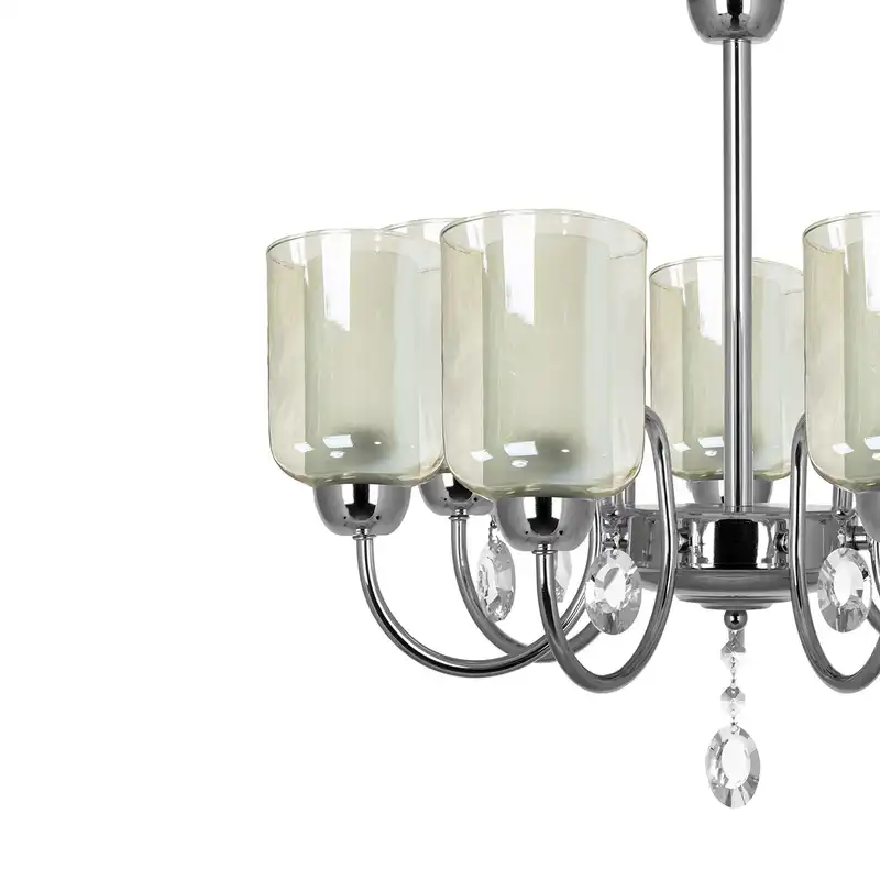 لوستر آویز هفت شعله چشمه نور کد A812/7-O