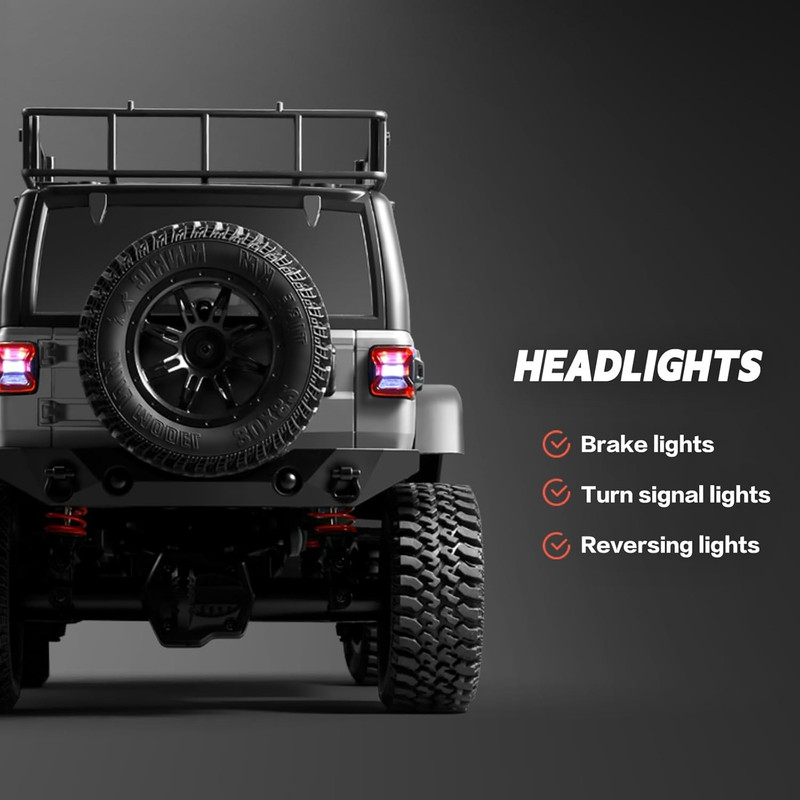 ماشین بازی کنترلی مدل جیپ آفرود طرح 4x4 Jeep کد MN-128