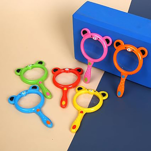 ذره بین رساکو مدل دانش آموزی طرح خرس کد Blue