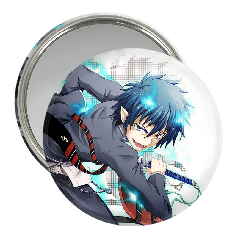 آینه جیبی خندالو مدل رین انیمه جنگیر آبی  کد 16382