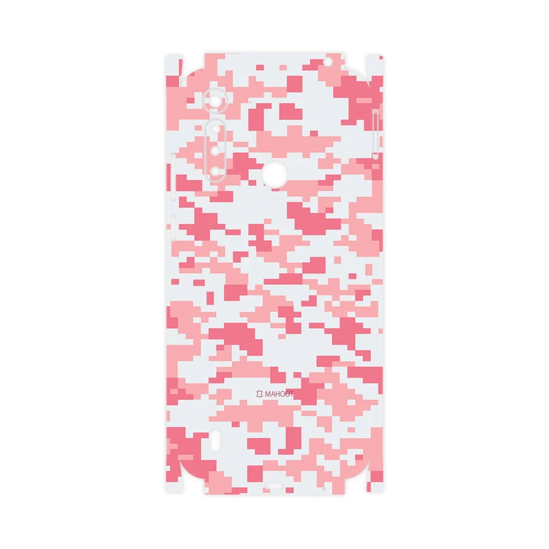 برچسب پوششی ماهوت مدل Army-Pink-pixel-FullSkin مناسب برای گوشی موبایل موتورولا Moto G8 Power Lite