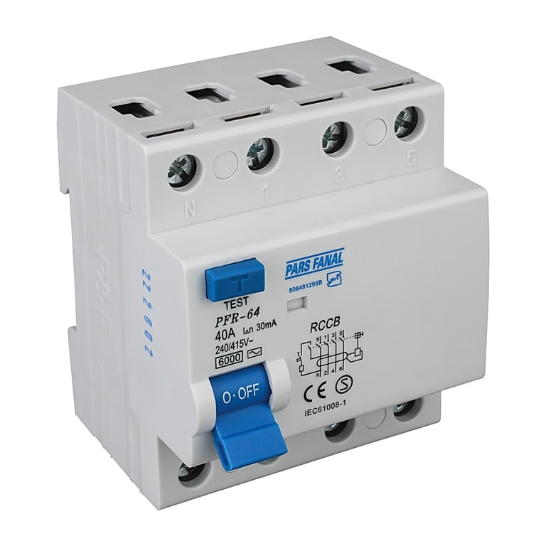 فیوز محافظ جان سه فاز 32 آمپر پارس فانال مدل 02