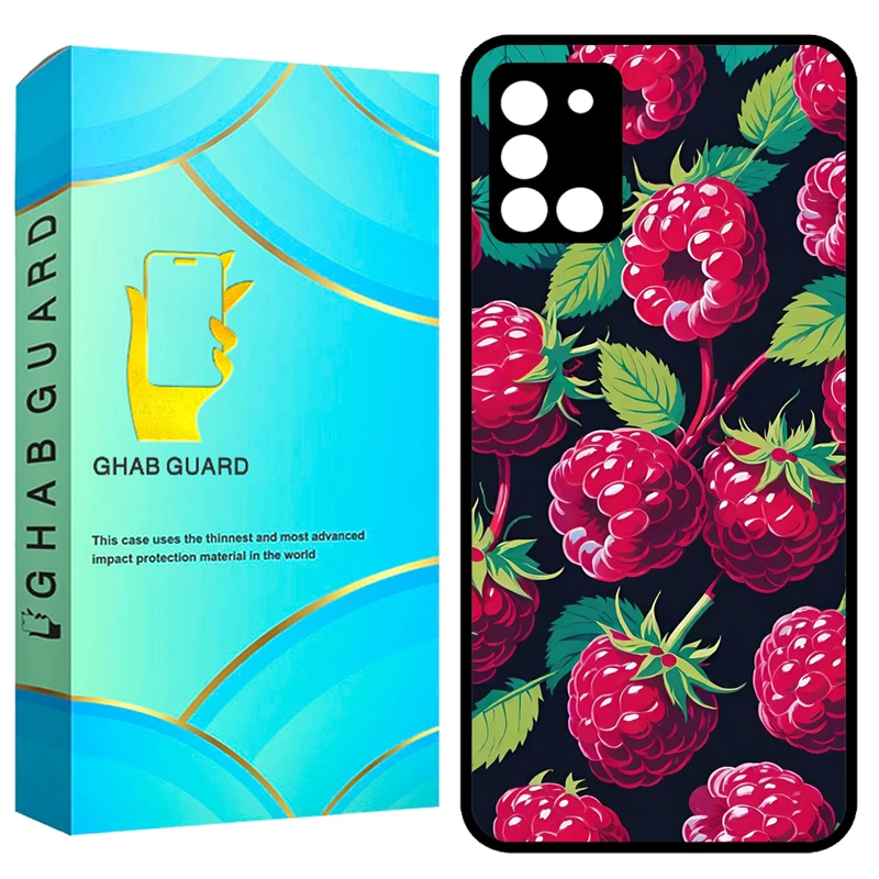 کاور قاب گارد طرح تمشک مدل GCHPA31 مناسب برای گوشی موبایل سامسونگ Galaxy A31  