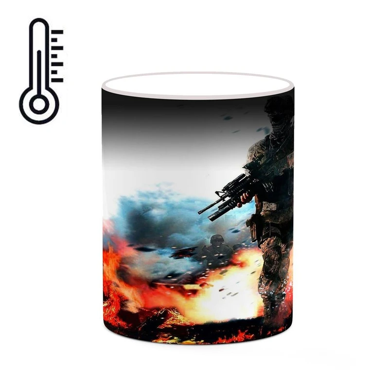 ماگ حرارتی کاکتی مدل بازی Call Of Dutyː Modern Warfare 2 کد mgh27894