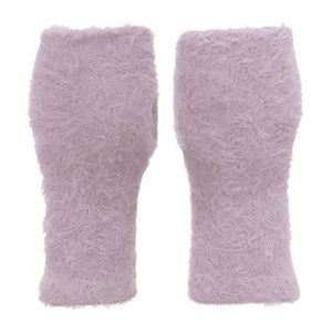 دستکش بافتنی مدل پرز بلند