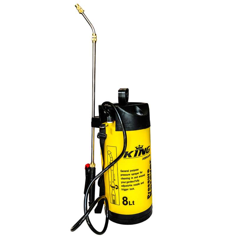سمپاش کینگ مدل PRESSURY SPRAYER -8 گنجایش 8 لیتر