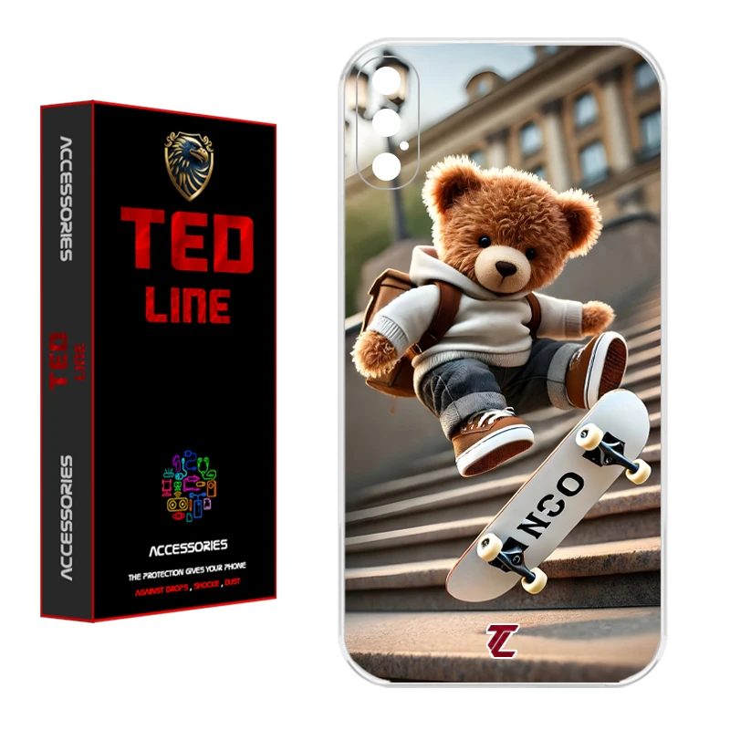 کاور تد لاین طرح تدی کد 1117 مناسب برای گوشی موبایل اپل Iphone X / XS