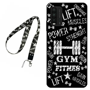Megafone Gym 0010 Cover For Xiaomi Redmi 9T Mobile Neckband