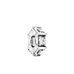 آویز گردنبند نقره زنانه پاندورا مدل Ice sculpture spacer 65259