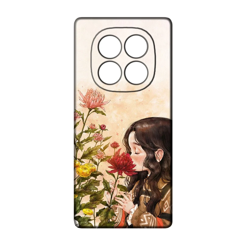 کاور طرح دخترانه کد 137 مناسب برای گوشی موبایل شیائومی Redmi Note 14 Pro 5G