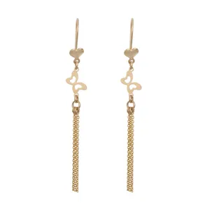 گوشواره طلا 18 عیار زنانه مایا ماهک مدل ME0911