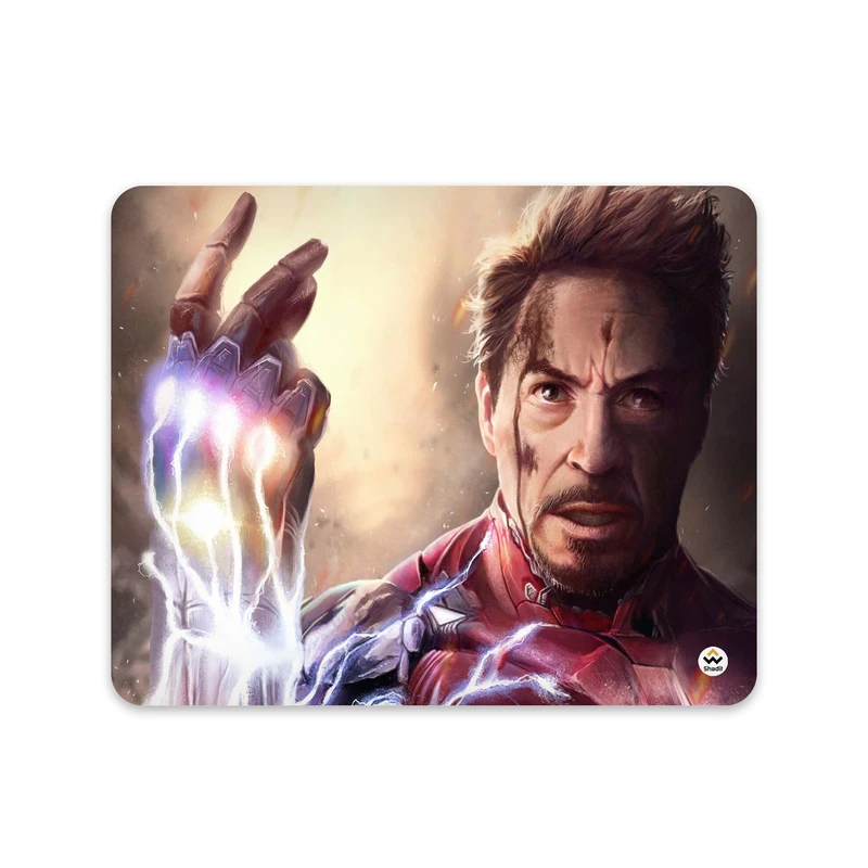 ماوس پد شادیت مدل Iron Man کد689 سایز 24*19 سانتی متر