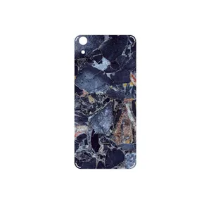 MAHOOT Broken black marble Cover Sticker for HTC Desire 626