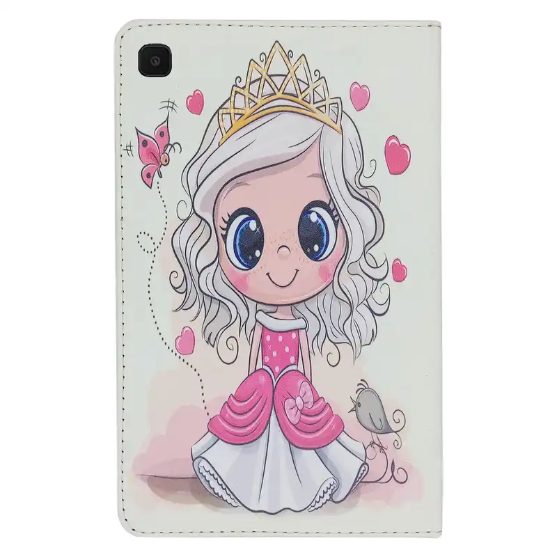 کیف کلاسوری طرح دختر پرنسس کد TB240 مناسب برای تبلت سامسونگ Galaxy Tab A 8.0 2019 T290 / T295