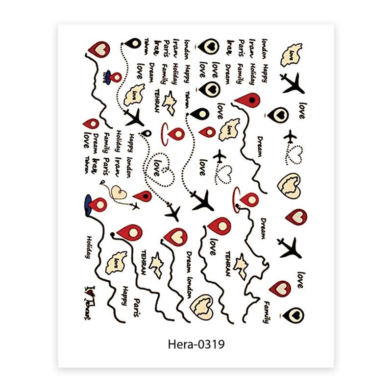 لنز ناخن مدل hera-0319