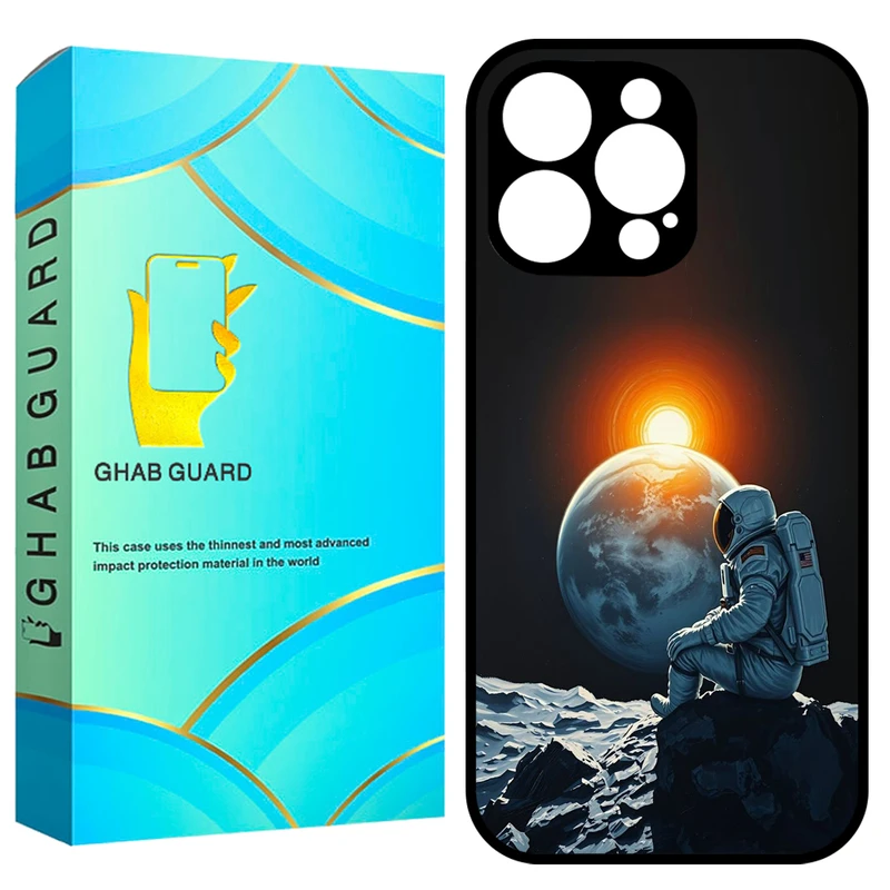 کاور قاب گارد طرح فضانورد مدل GCHP16P مناسب برای گوشی موبایل اپل iPhone 16 Pro