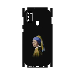 MAHOOT Girl with a Pearl Earring of Vermeer-FullSkin Cover Sticker for Samsung Galaxy M21