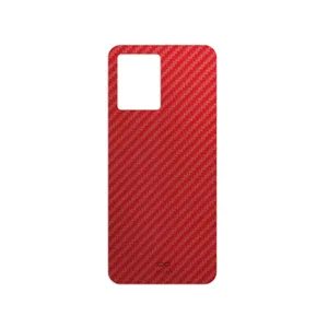MAHOOT Red-Fiber Cover Sticker for Oppo Reno 8 4G
