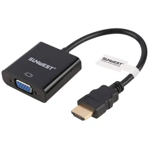 مبدل HDMI به VGA سان وست مدل sun-2025