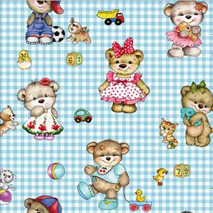 کاغذ دیواری اتاق کودک دکور مدل 1015A