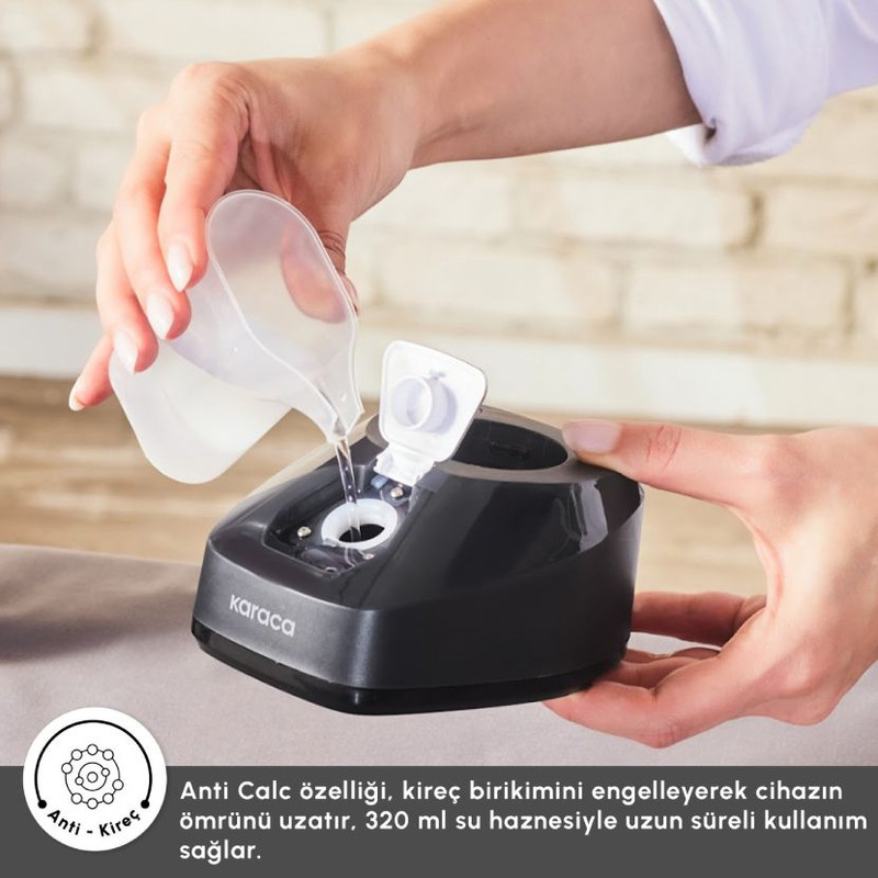 اتو بخار 1400 وات کاراجا مدل Vantuz Multisteam