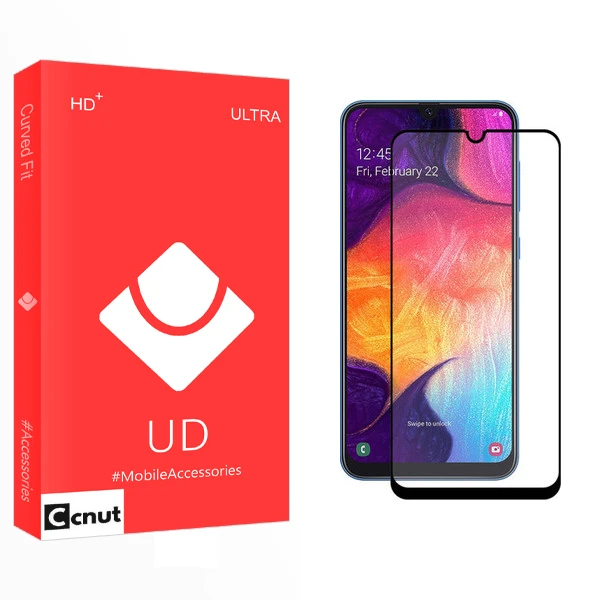 محافظ صفحه نمایش فول چسب کوکونات مدل UD Glass مناسب برای گوشی موبایل سامسونگ Galaxy A10