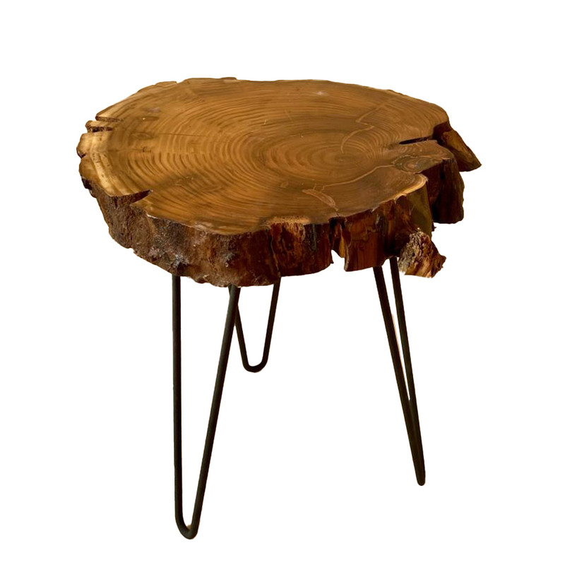 میز عسلی طرح دفرمه سنجد
