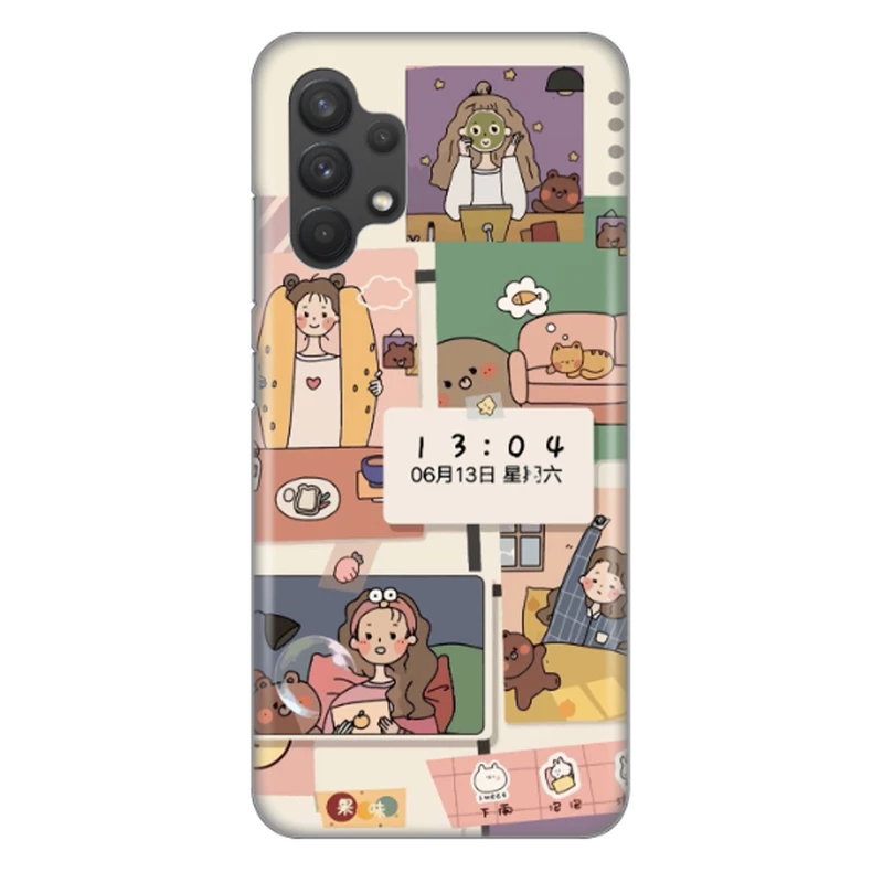 کاور طرح عروسکی کد DIMO-040 مناسب برای گوشی موبایل سامسونگ galaxy A32 4g