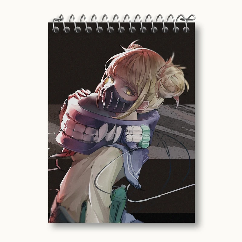 دفتر یادداشت 50 برگ خندالو مدل توگا انیمه آکادمی قهرمان من My Hero Academia کد 23498