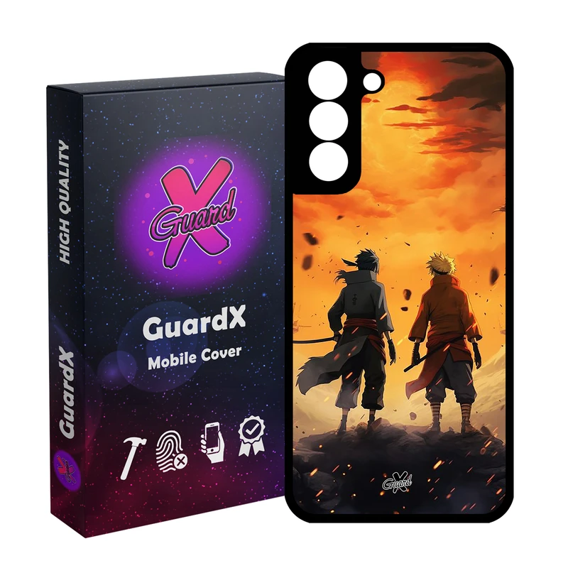 کاور گارد ایکس طرح انیمه ناروتو مدل Glass10699 مناسب برای گوشی موبایل سامسونگ Galaxy S21 FE