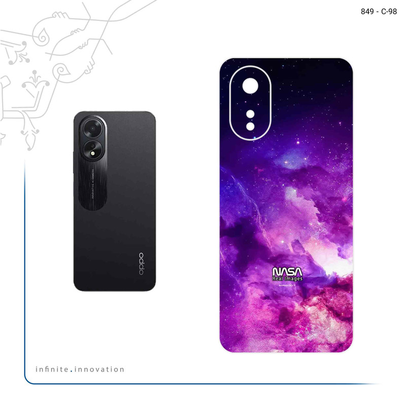 برچسب پوششی ماهوت مدل Universe b NASA 12 مناسب برای گوشی موبایل اپو A38