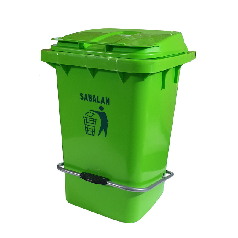 سطل زباله سبلان مدل پدالی کد 60liter
