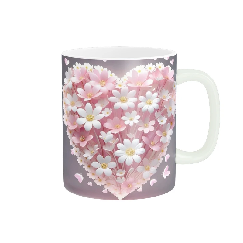 ماگ پاد آفرین طرح قلب کد 664