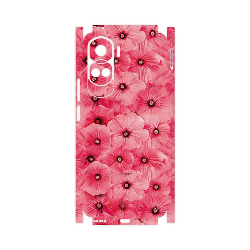 برچسب پوششی ماهوت مدل Pink_Flower-FullSkin مناسب برای گوشی موبایل آنر 90 Lite