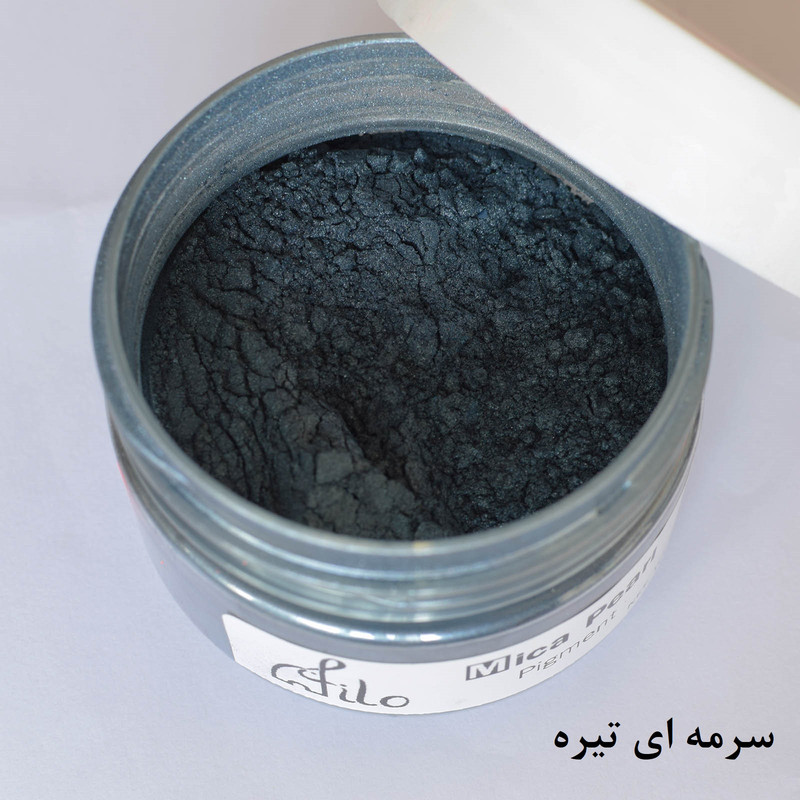 پودر رنگ رزین اپوکسی فیلو مدل Mica Pearl حجم 100 میلی‌ لیتر