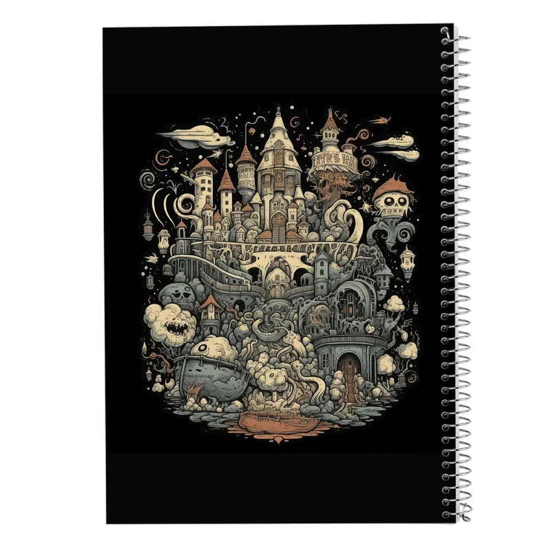 دفتر مشق 50 برگ مدوپد مدل هری پاتر harrypotter کد DF10244