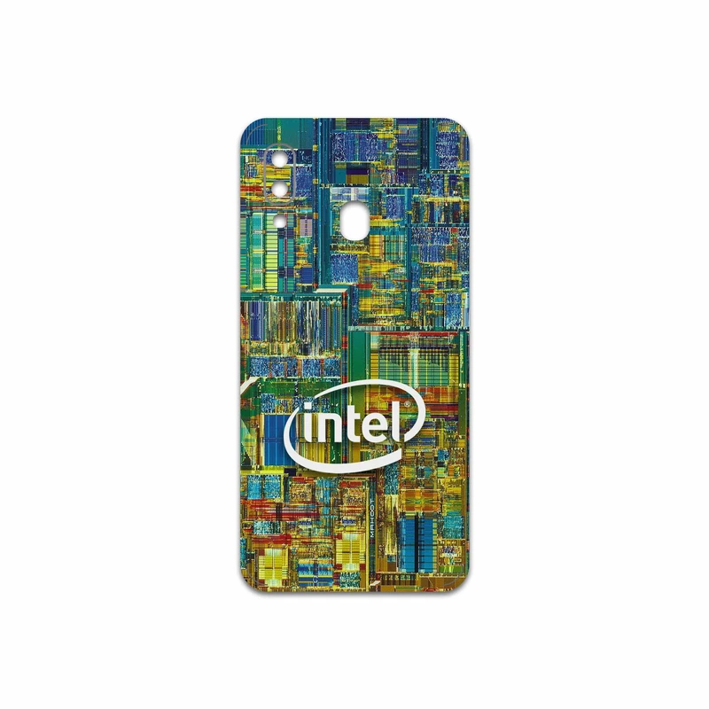 برچسب پوششی ماهوت مدل Intel Brand مناسب برای گوشی موبایل سامسونگ Galaxy A40